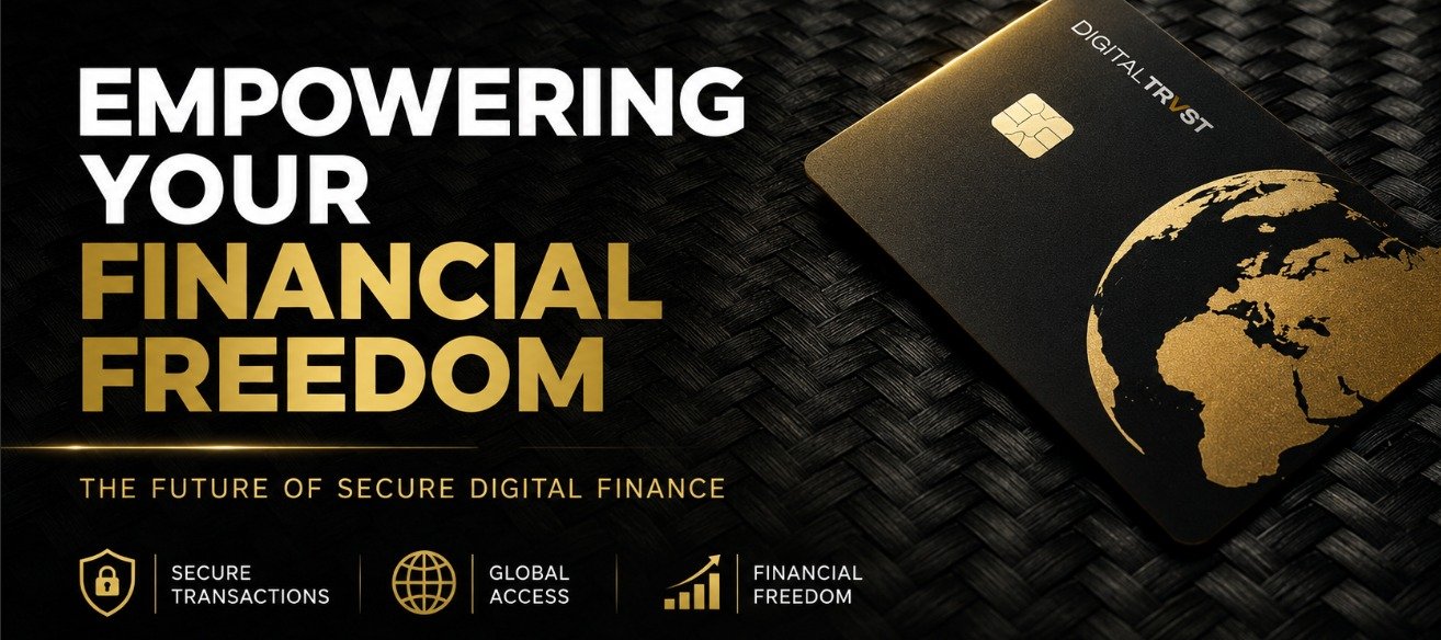 Empowering your financial freedom — Digital Trvst card on wicker
